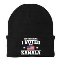 DonT Blame Me I Voted For Kamala Pro Harris Supporter Beanie