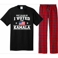 DonT Blame Me I Voted For Kamala Pro Harris Supporter Pajama Set