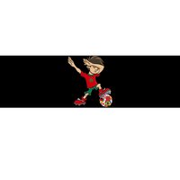 Dabbing Boy Morocco Soccer Jersey National Flag Bumper Sticker