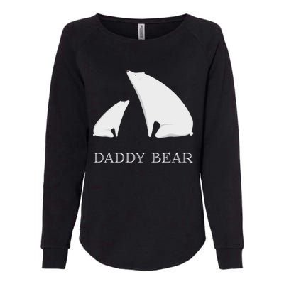 Daddy Bear Meaningful Gift Funny Vintage Christmas Polar Bear Costume Great Gift Womens California Wash Sweatshirt