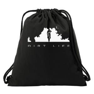 Dirt Bike Motocross Apparel Dirt Bike Motocross Drawstring Bag