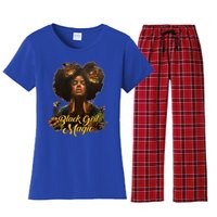 Dope Black Magic Gift Women's Flannel Pajama Set