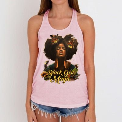 Dope Black Magic Gift Women's Knotted Racerback Tank