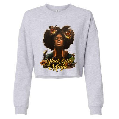 Dope Black Magic Gift Cropped Pullover Crew