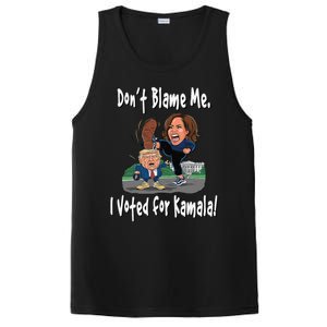 DonT Blame Me. I Voted For Kamala! Kamala & Little Trump PosiCharge Competitor Tank