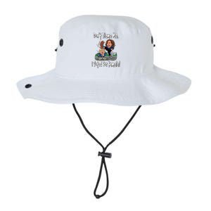 DonT Blame Me. I Voted For Kamala! Kamala & Little Trump Legacy Cool Fit Booney Bucket Hat