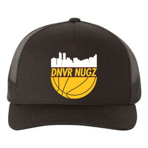 Denver Basketball Mile High 5280 Nugz Yupoong Adult 5-Panel Trucker Hat