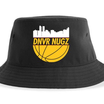 Denver Basketball Mile High 5280 Nugz Sustainable Bucket Hat