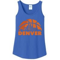 Denver Basketball Mile High 5280 Ladies Essential Tank