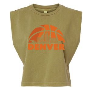 Denver Basketball Mile High 5280 Garment-Dyed Women's Muscle Tee