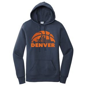 Denver Basketball Mile High 5280 Women's Pullover Hoodie