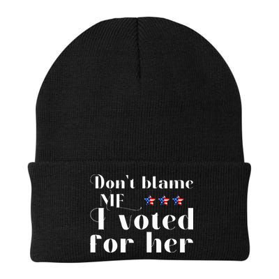 DonT Blame Me I Voted For Her Kamala Harris Design Beanie