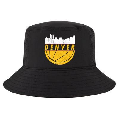 Denver Basketball Mile High 5280 DENVER Cool Comfort Performance Bucket Hat