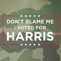 DonT Blame Me I Voted For Harris Legacy Tie Dye Trucker Hat