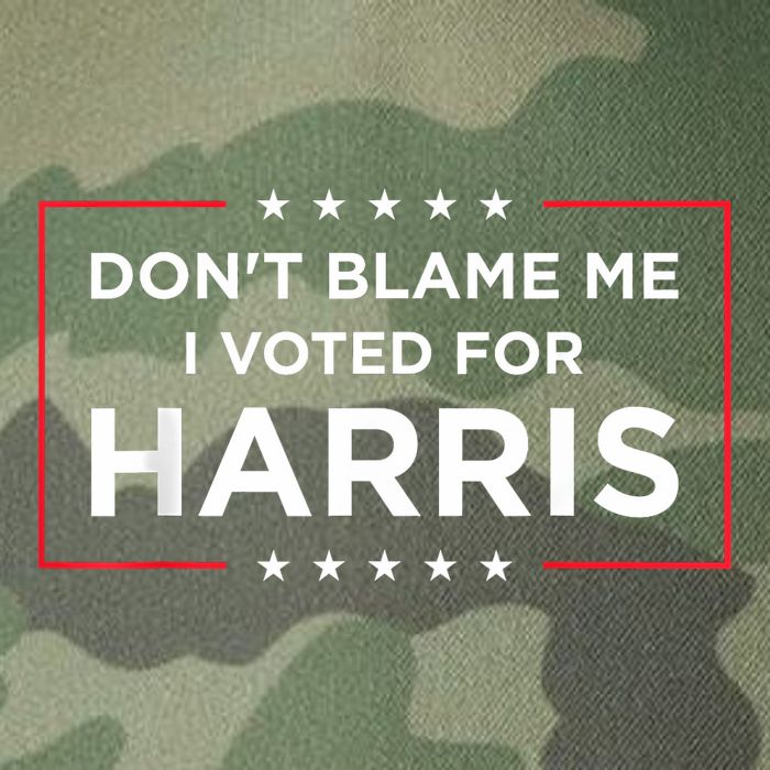 DonT Blame Me I Voted For Harris Legacy Tie Dye Trucker Hat