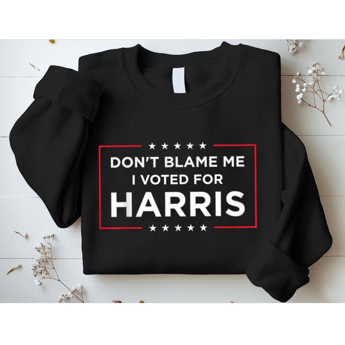 DonT Blame Me I Voted For Harris Sweatshirt