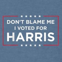 DonT Blame Me I Voted For Harris Garment-Dyed Sweatshirt