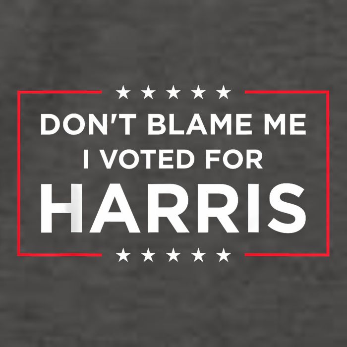 DonT Blame Me I Voted For Harris Vector Backpack