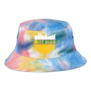 Denver Basketball Mile High 5280 Tie Dye Newport Bucket Hat