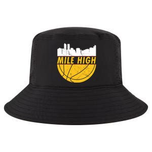 Denver Basketball Mile High 5280 Cool Comfort Performance Bucket Hat