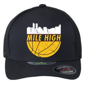 Denver Basketball Mile High 5280 Flexfit Unipanel Trucker Cap