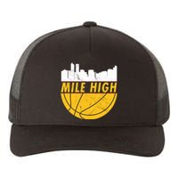 Denver Basketball Mile High 5280 Yupoong Adult 5-Panel Trucker Hat