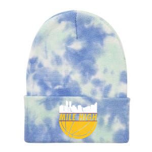 Denver Basketball Mile High 5280 Tie Dye 12in Knit Beanie