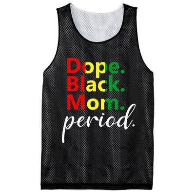 Dope Black Mom Black History Juneteenth Mesh Reversible Basketball Jersey Tank