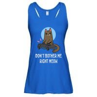 DonT Bother Me Right Meow Funny Video Gamer And Cat Lover Cool Gift Ladies Essential Flowy Tank