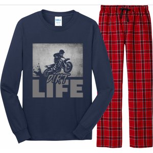 Dirt Bike Motocross - Dirt Bike Motocross Long Sleeve Pajama Set