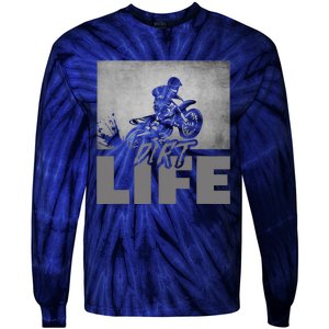 Dirt Bike Motocross - Dirt Bike Motocross Tie-Dye Long Sleeve Shirt