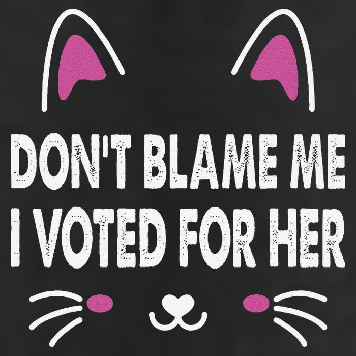 DonT Blame Me I Voted For Her Funny Trucker Hat