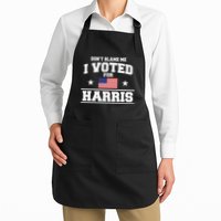 Dont Blame Me I Voted For Harris Full-Length Apron With Pockets