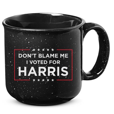 Don't Blame Me I Voted For Harris 15oz Campfire Ceramic Mug