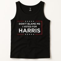 Don't Blame Me I Voted For Harris Tank Top