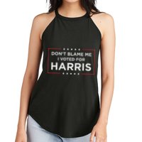 Don't Blame Me I Voted For Harris Women's Perfect Tri Rocker Tank