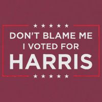 Don't Blame Me I Voted For Harris 16oz Travel Tumbler