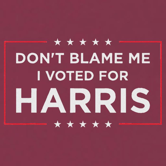 Don't Blame Me I Voted For Harris 16oz Travel Tumbler