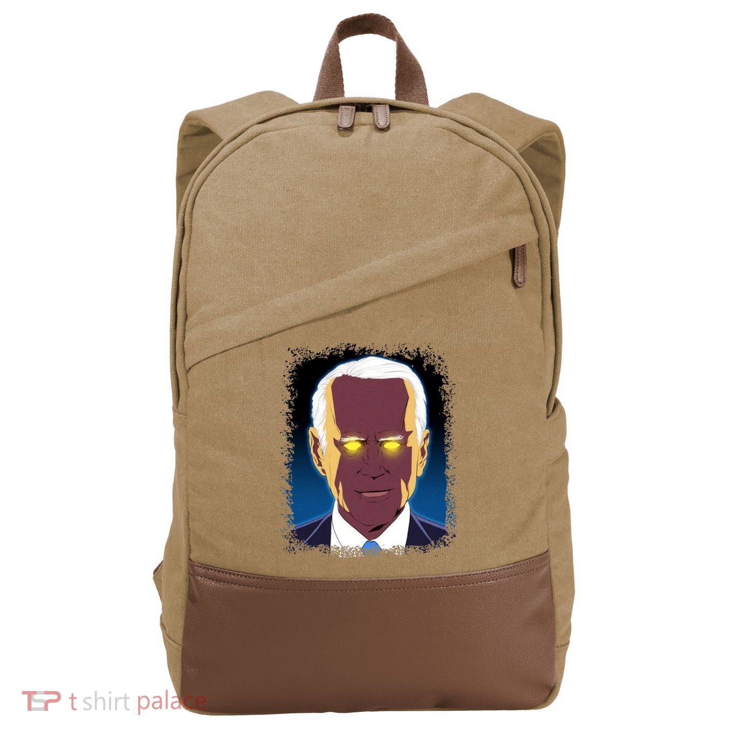 Dark Brandon Meme Cotton Canvas Backpack