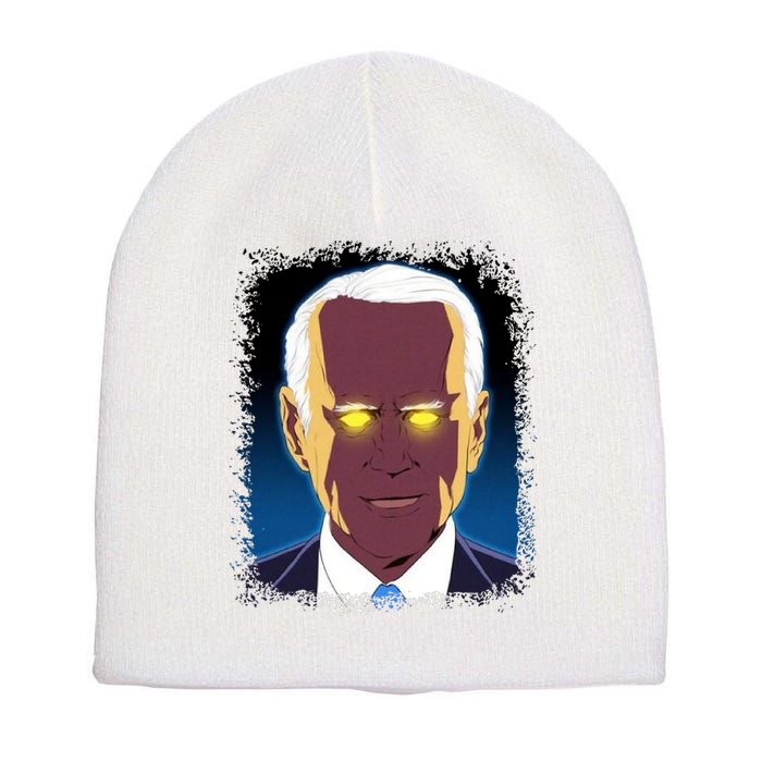 Dark Brandon Meme Short Acrylic Beanie