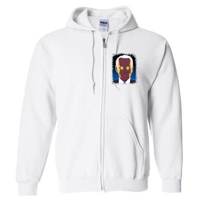 Dark Brandon Meme Full Zip Hoodie