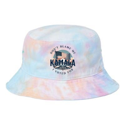 DonT Blame Me I Voted For Kamala Pro Harris Supporter Tie Dye Newport Bucket Hat