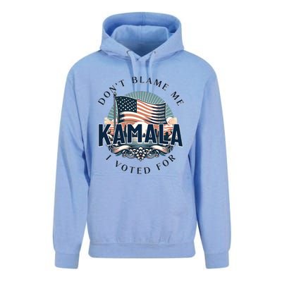 DonT Blame Me I Voted For Kamala Pro Harris Supporter Unisex Surf Hoodie