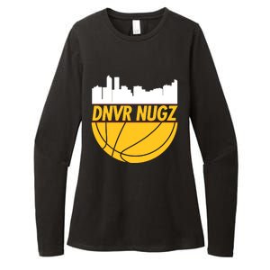 Denver Basketball Mile High 5280 Nugz Womens CVC Long Sleeve Shirt