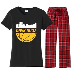 Denver Basketball Mile High 5280 Nugz Women's Flannel Pajama Set