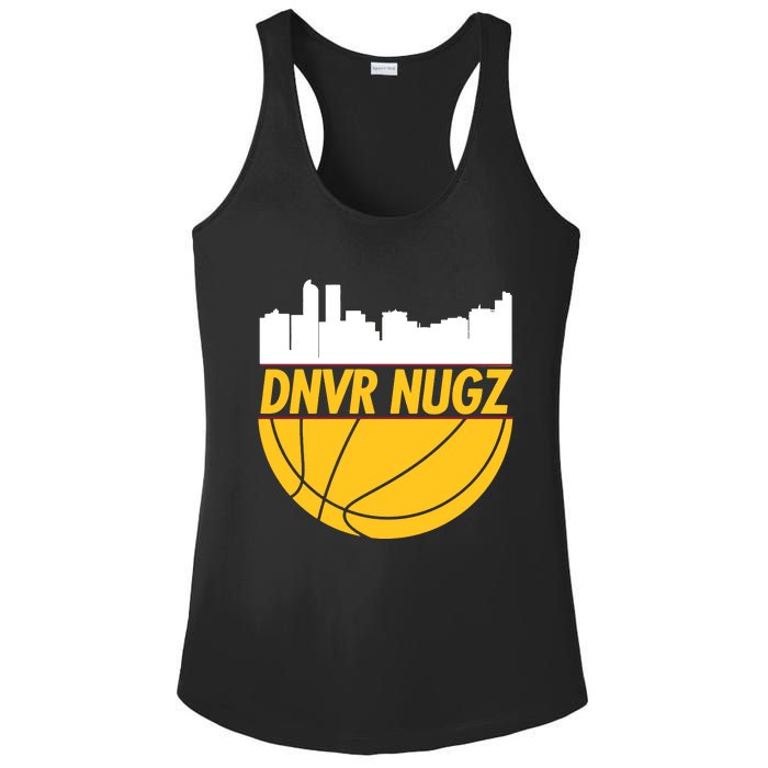 Denver Basketball Mile High 5280 Nugz Ladies PosiCharge Competitor Racerback Tank