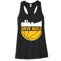 Denver Basketball Mile High 5280 Nugz Women's Racerback Tank