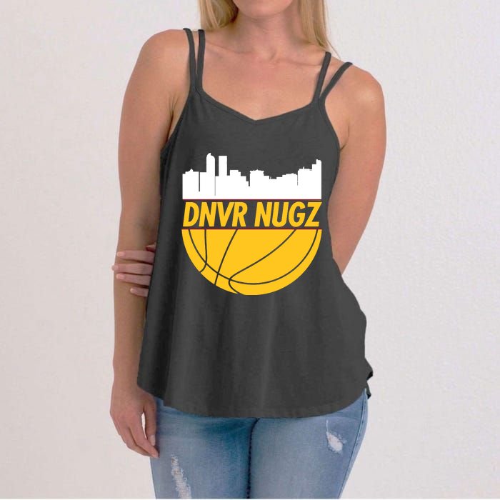 Denver Basketball Mile High 5280 Nugz Women's Strappy Tank