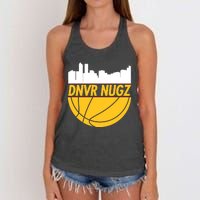 Denver Basketball Mile High 5280 Nugz Women's Knotted Racerback Tank