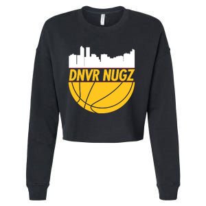 Denver Basketball Mile High 5280 Nugz Cropped Pullover Crew